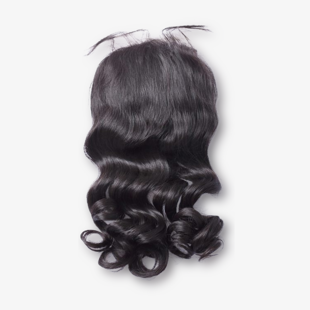 Straight Loose Wave Closure
